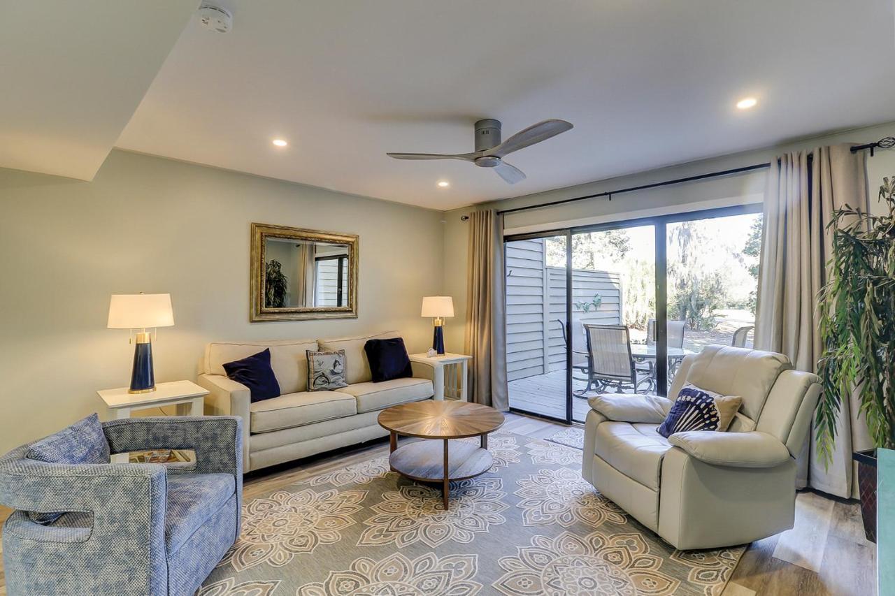 Golf View Two Bedroom With K Q And Fold Out Couch Bikes & Beach Gear Included Hilton Head Island Exterior photo
